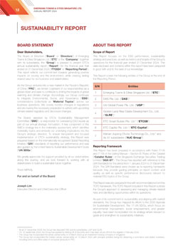 Sustainability Report - AR 2024